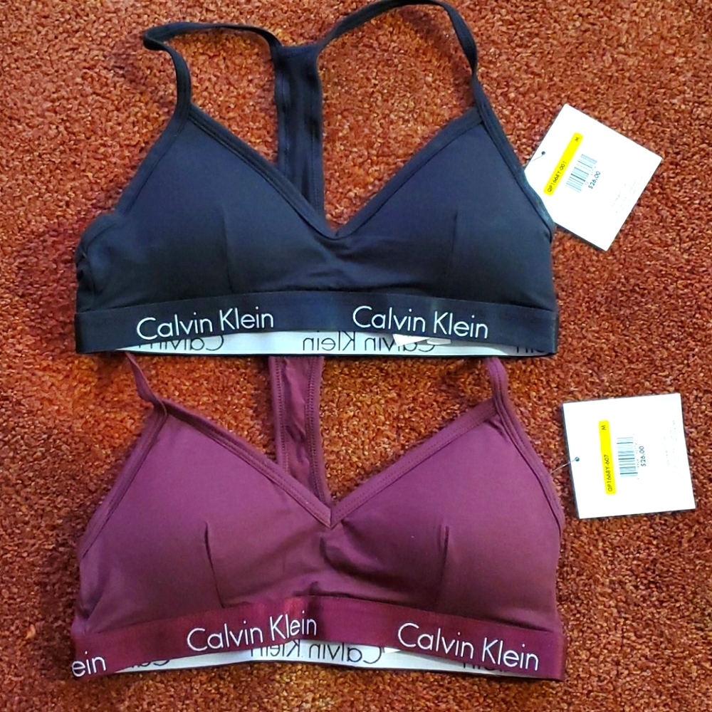 Calvin Klein sport bras